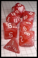 Dice : Dice - Dice Sets - Allrich Pink with White Numerals - Temu Mar 2024
